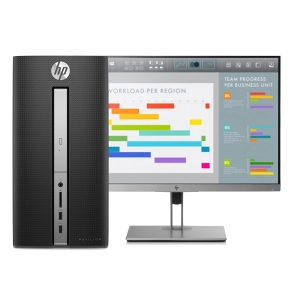 Noleggio Operativo PC DESKTOP SLIM 570-P039NL e Monitor 24" LED/OLED - E243I HP