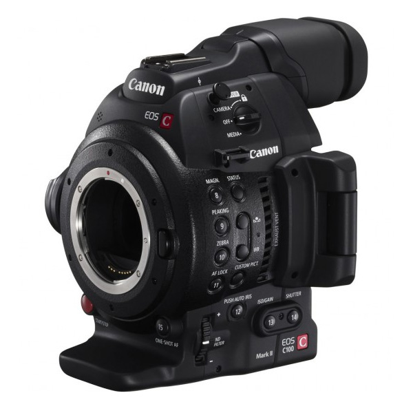 Noleggio videocamera Canon C100 Mark II Seven srl